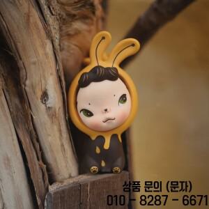 수야 컬렉션 반 마우스 작은 화가 수채화 그래피티 피규어 장난감 이모 디자이너 아트 인형