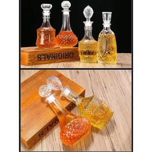 디켄터 위스키 양주 술병 리틀 2개빈병 휴대용 플라워 용기 대형크리스탈유리병