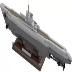 제2차 세계 대전 U-505 잠수함 건조 세트