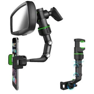 차량용 브라켓 백미러 뒷좌석 비디오 촬영 내비게이션 블랙박스 고정 클립 지지대 프레임