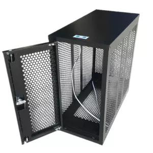 컴퓨터보관함 보안케이스 pc방 렉 자물쇠 데스크탑 캐비닛 피씨방 잠금장치 보호 블랙