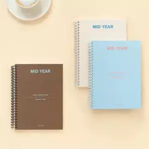 스토어-지유 안테나샵 미드이어 A5 만년형 6개월 데일리 플래너 A5데일리플래너