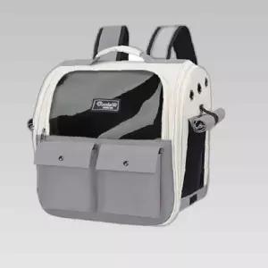 프리미요 굿즈 투포켓백팩 강아지고양이이동가방 핑크