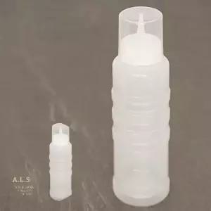 계량컵 겸용 뚜껑 소스병 대 600ml 양념병 식초통 꿀병