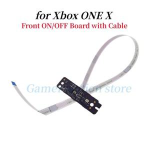 xbox호환 One X 전원 모듈 전면 스위치 보드 (케이블 포함) xbox호환 One X 콘솔 전면 온/오프 보드 모듈 P