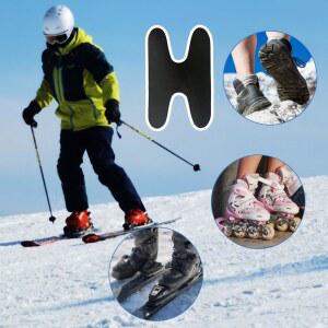 스키 스노보드 스노우 보드 부츠 피팅 패드 발목 보호 폼 인서트 6개