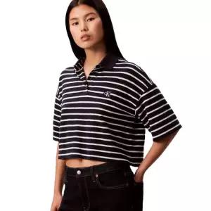 캘빈클라인 CK진 여성 크롭드 피케 폴로47G238G 1702521