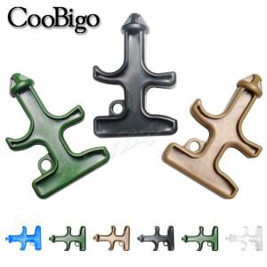 1피스 플라스틱 마그네틱 방어 스팅거 무기 마그네틱 방어 Duron 키 체인 링 열쇠 고리 드릴 미니 소형 개