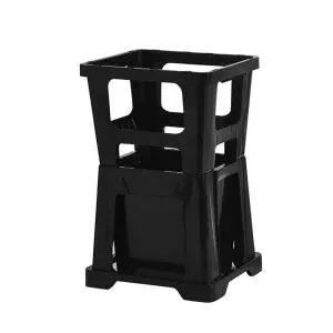 플라워바스켓 시장용 꽃집 꽃통 바구니 진열 물통 플라스틱