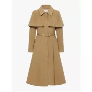 JJ지고트 울 캐시미어 벨티드 싱글 케이프 코트 GRBA0CT311 867948