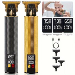 바리깡 셀프 헤어 이발기 대형 스크린 전원 디스플레이 T9 레트로 정장 기계 대용량 배터리 슈퍼 클리퍼