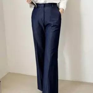 DJJ325 청멜빵 와이드바지 평상복 데일리룩 청바지 데 WD395A4