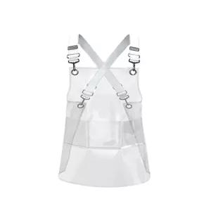 투명 헤어디자이너 스타일리스트 에이프런 작업용 비닐