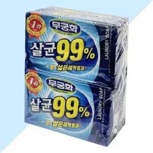 무궁화 살균 99% 세탁비누 230g 4개입 -O WCE6A61