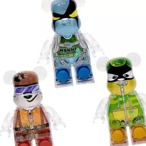 레트로 피규어 모양 수중 게임기 수조 완구 장식 소품 물놀이 게임 WFJESZT