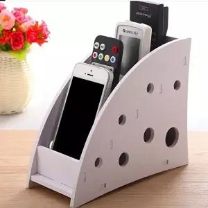 고품질 리모컨 정리함 홈 오피스 소품 수납 보관함 TV 정리 리모컨홀더 홈 잡화 스토리지 WFILDF1