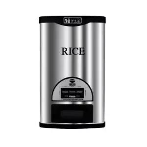 쌀통20kg 쌀통 슬라이드 밀폐형 대형 스텐 무선진공