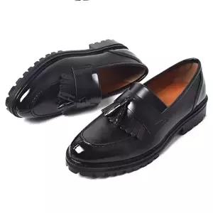 방한구두 신사화 수제화 로퍼 소가죽구두 테슬-WFIN0ZD