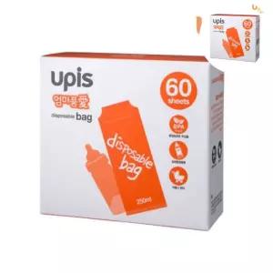 모유저장팩 유피스 엄마품애 일회용 비닐팩(60매)