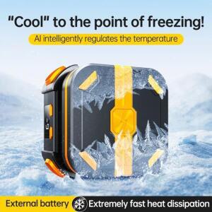 P70 아이폰 안드로이드 유니버설에 대한 2000mAh 배터리 PUBG 게임 쿨러와 새로운 10W 휴대 전화 반도체 냉