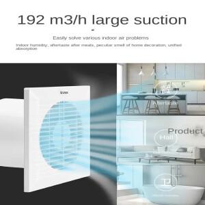 에멧 배기팬, 욕실 주방, 가정용 연기 환기, 창문형, 강력한 침묵