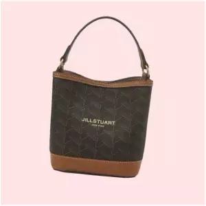 질스튜어트ACC() JILLSTUART ACC 24FW 브라운 패턴 가죽 레더 토트백 핸드백 가방(S)JABA4F356 4506881