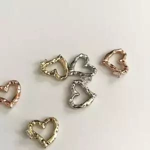 하트 스톤 볼드 이어커프 귀찌 귀찌 여자귀걸이 여성귀걸이 여성이어링