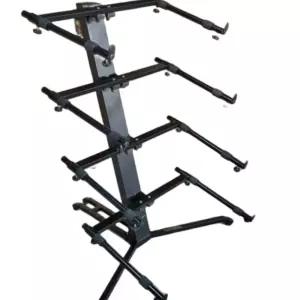 4단 건반 스탠드 키보드 거치대 전자 전자피아노 이동식