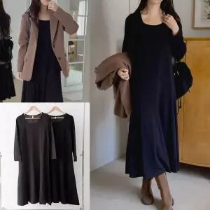 [하프클럽/시드마켓]넓은스퀘어훌링원피스 601X071S 빅사이즈 여성의류