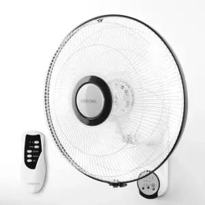 에어보나 40cm 가정용 업소용 사무실 기계식 벽걸이 리모컨선풍기 AB-09WFR