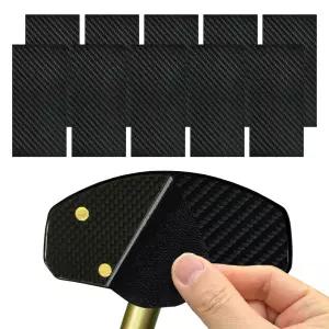 파크골프채 클럽 헤드페이스 보호 더 두꺼운 3D 무광 카본 필름 고밀도 보강제