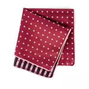 HC069 패턴 플라워 행거치프