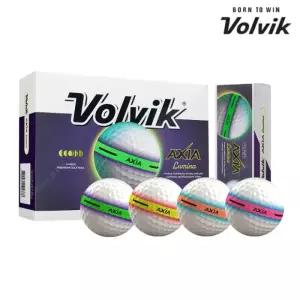 볼빅 AXIA 엑시아 루미나 듀얼코어 3PC 골프공 야광 골프볼