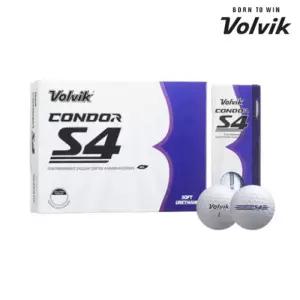 볼빅 콘도르 CONDOR S4 4피스 우레탄 비거리 장타 골프공