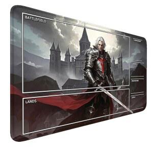 35.6cm24 표면 매끄러운 보드 보관용 61 tcg 가방 마우스패드 고무 플레이매트-미끄럼 14인치 놀이 풍경 x 베이스 포함 카드 포레스트 매트 방지 게임 트레이딩