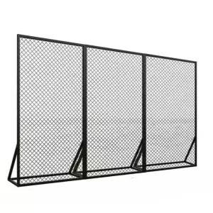 철망파티션 메쉬망 전시회 진열 작품 가벽 미술 조립식 스탠드