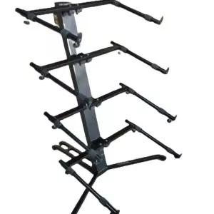 4단 건반 스탠드 키보드 프레임 받침대 이동식 거치대 전자