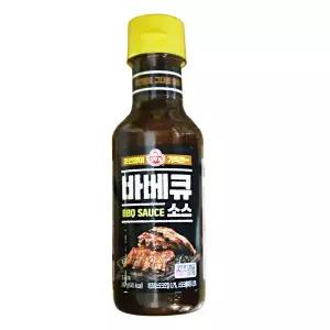 오뚜기 바베큐 소스 340g 1개 캠핑 고기 숯불