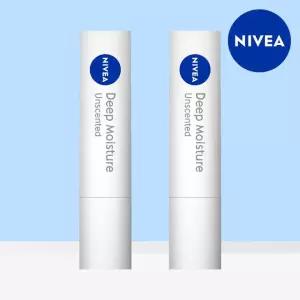 (eTV)니베아 립케어 딥 모이스처 언센티드 2.2g 2개