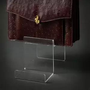 아크릴 상품진열대 핸드백 진열대 2단소품진열대 전시대 소품받침대 아크릴받침대 상품전시대