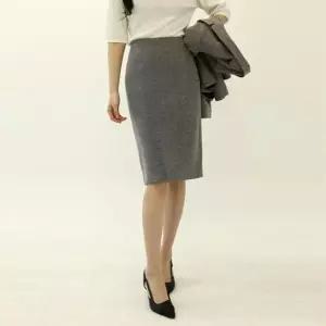 펜슬스커트 딱붙 슬림핏 정장 비서룩 슬릿 일자치마