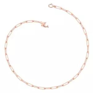 14K GOLD 로즈골드 돌고래 펜던트 클립 체인 금 발찌