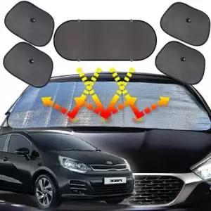 올뉴프라이드 햇빛가리개 6종세트 차박용품 차량햇빛가리개 자동차커버 차량용햇빛가리개 자동차햇빛가리개