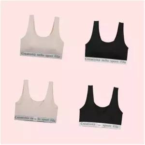 휠라속옷 언더웨어() 휠라 속옷 언더웨어 아웃핏 기본형 브라탑 FI4ITF2443F 4503616