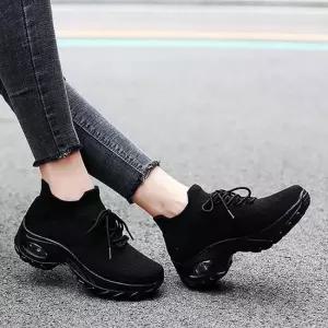 운동화 여자 스니커즈 슬립온 에어굽 워킹화 워킹화 에어굽 슬립온 발편한