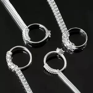 반지 사이즈 호수 줄이기 실리콘 스프링 플랫 5mm 반지이너밴드 반지굵기조절 반지수리