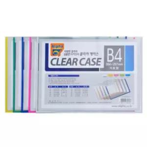 클리어케이스 B4 가로형 낱개364x257mm)