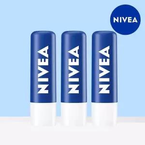 [니베아](eTV)니베아 립케어 에센셜 케어 4.8g 3개[35700807]