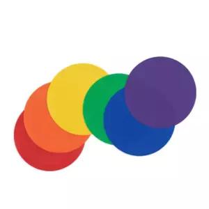 아기체육관 원형마커 다채색 유아체육