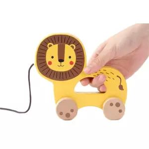 유아기관 걸음마친구 풀어롱 원목 사자 장난감 오감자극 알록달록한 백일선물 8개월